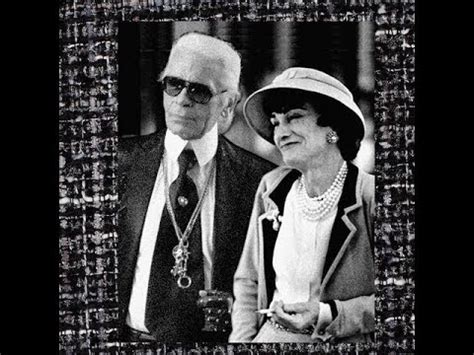 karl lagerfeld and coco chanel.